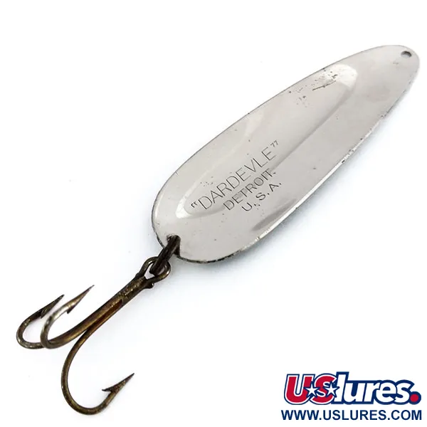 Eppinger Dardevle (1950s) Detroit Skeddrag, Svart/Vit, 28g, #9931