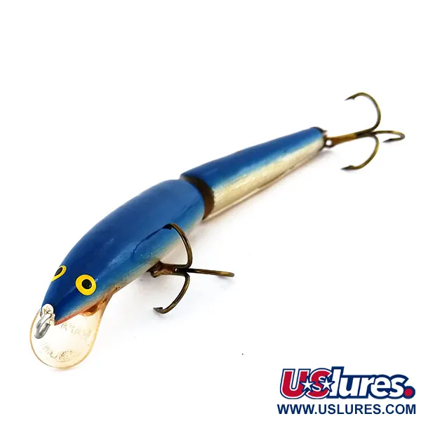 Rapala Jointed J-11 Ledat Bete, Blå/Silver, 9g, Balsa, #9935