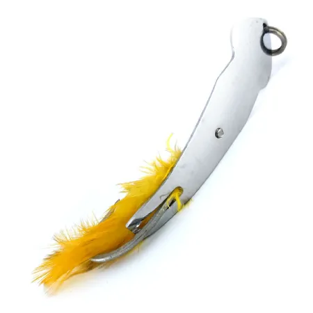 Tony Accetta Pet Spoon 15 Skeddrag, Nickel, 14g, Fjäder, #9936