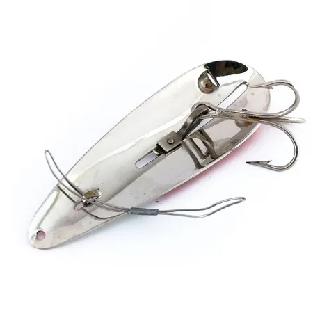 Katch King Skeddrag, Röd / Vit / Nickel, 25g, Vass-skydd, #9948