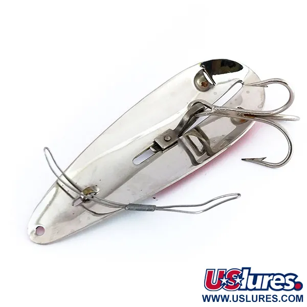 Katch King Skeddrag, Röd / Vit / Nickel, 25g, Vass-skydd, #9948