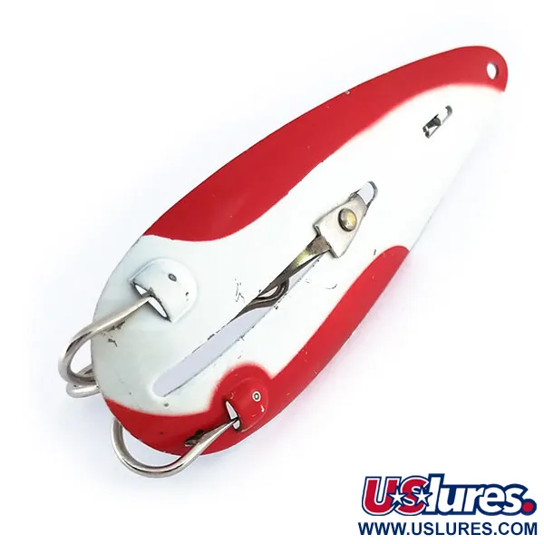 Katch King Skeddrag, Röd / Vit / Nickel, 25g, Vass-skydd, #9948