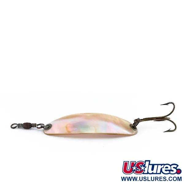 Pflueger Wobbler Spoon Skeddrag, Pärlemor, 9g, Vintage, #9949