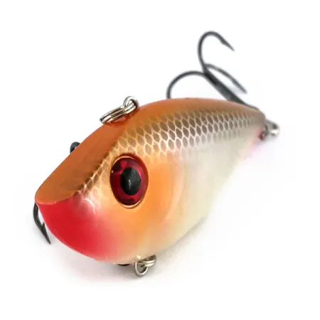 Strike King Red Eye Shad Lipless Crankbait, Guld/Vit, 14g, #9955
