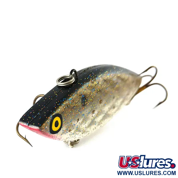 Strike King Diamond Shad Vibrationsdrag, Vit/Grå, 14g, #9970