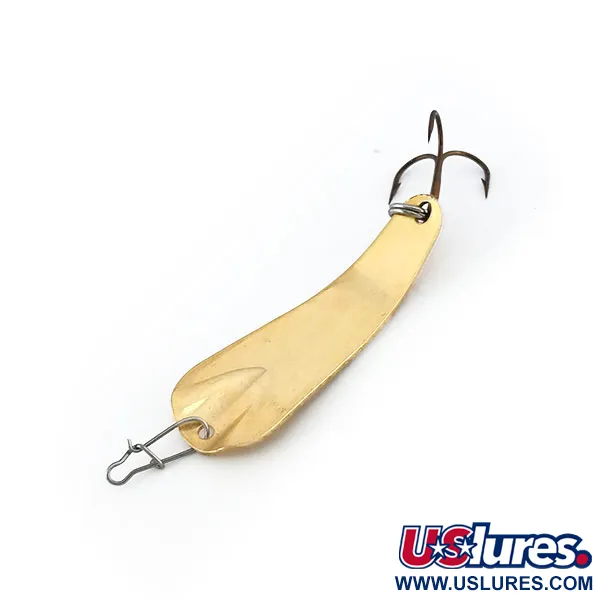 Reef Runner Slender Spoon Skeddrag, Guld, 3g, guldpläterad, #9982