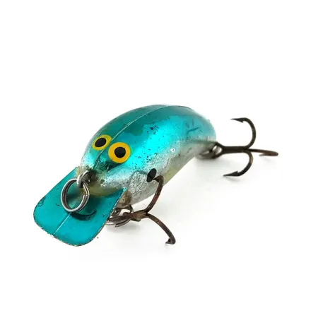 Norman Tiny N Wobbler, Silver-Teal, 4g, Rassel, #9987