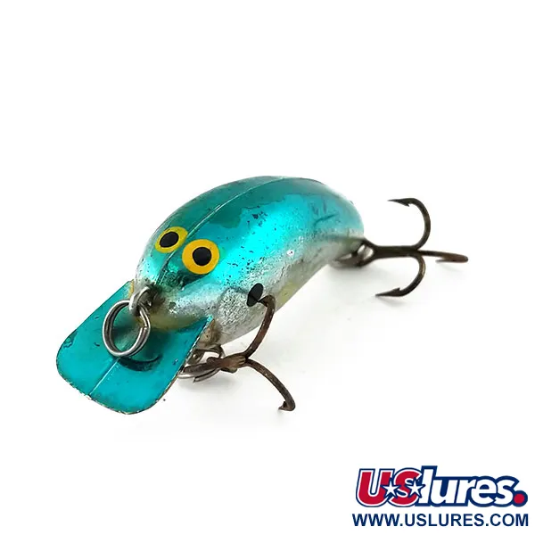 Norman Tiny N Wobbler, Silver-Teal, 4g, Rassel, #9987