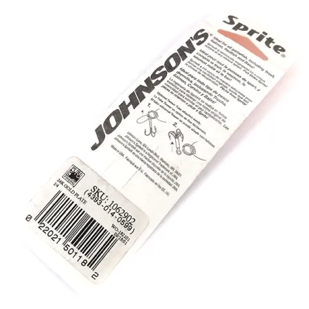 Johnson Sprite Skeddrag, Guld (24K Guld), 7g, Red Teaser, #9995