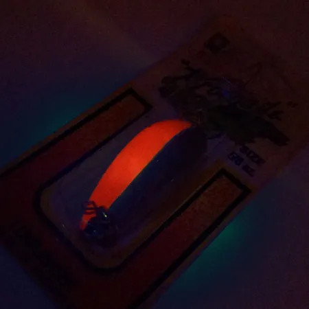 Luhr Jensen Lil' Kroc (Krocodile Stubby) Skeddrag, Röd/Nickel, 14g, #9996