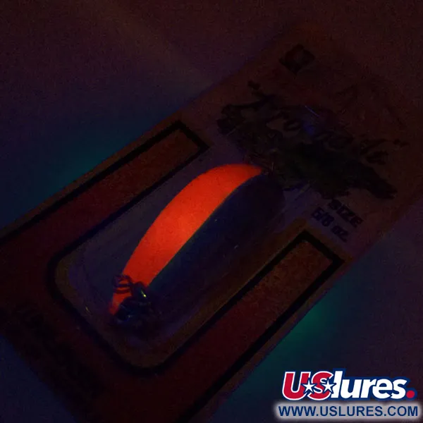 Luhr Jensen Lil' Kroc (Krocodile Stubby) Skeddrag, Röd/Nickel, 14g, #9996